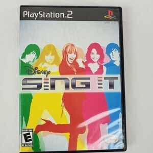 PS2 SING IT Disney Game Playstation 2